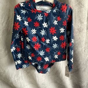 Carter's Just One You 2 Piece Set- Rashguard & Bottom- NWT 5T